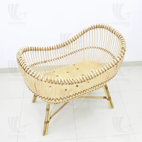 Rattan Baby Cradle