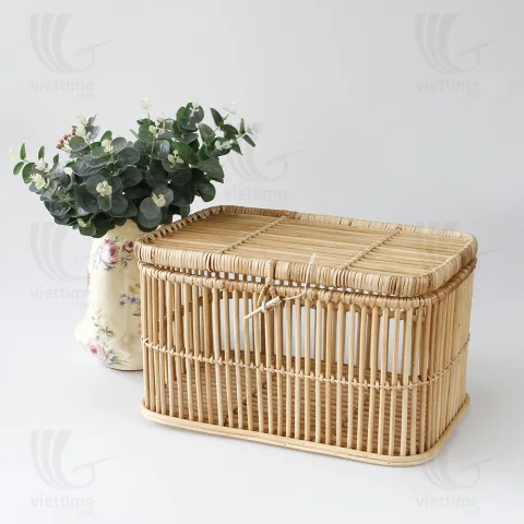 Rattan Storage Chest Set