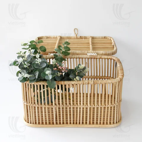 Rattan Storage Chest Set