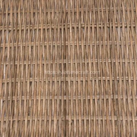 Wicker Scalloped Edge Rattan Tray Wholesale