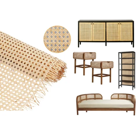 Handwoven Rattan Cane Webbing/Rattan Webbing Roll
