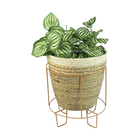 Water Hyacinth Planter/Storage Basket/ Flower Pot Wholesale – B00417