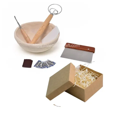 Rattan Export Combo Bread-Making Kit, Rattan Bannetons, Brotforms And Proofing Basket - REX-M00916