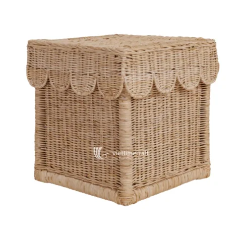 Wholesale Scalloped Basket, Trendy Handcrafted Storage Solutions from Vietnam