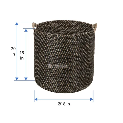 Multi Purpose Rattan Wicker Planter, Stogare Basket and Laundry Basket from Vietnam