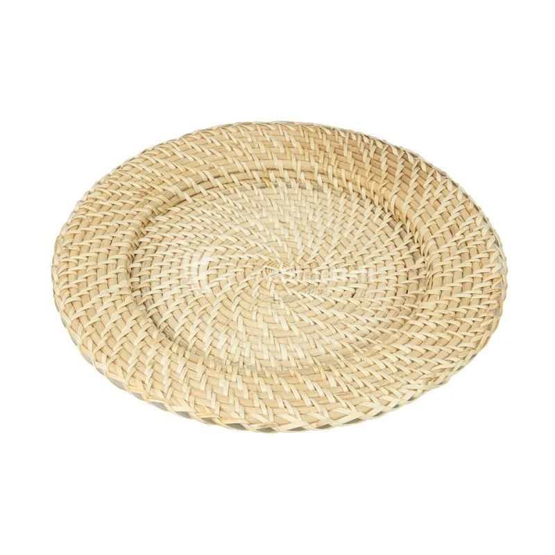 Cheap Price Wicker Placemat, Table Charger for Dining and Home Decor