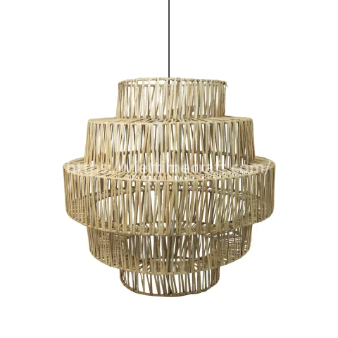 Rattan Export bán chạy đan thủ công mây chụp đèn, đèn thả - REX-M0840