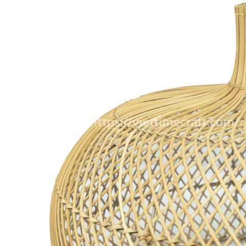 Natural Handwoven Rattan Lampshade, Pendant Light for Wholesale Buyers