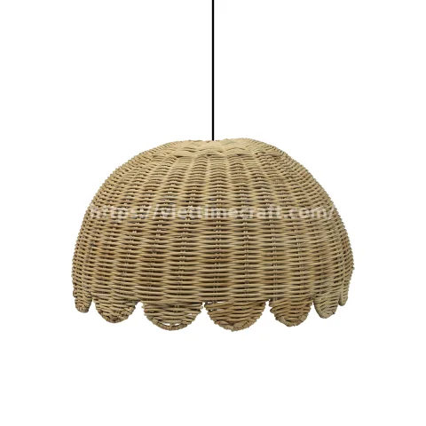 Rattan Export nổi bật thịnh hành hoa hình mây chụp đèn đèn thả - REX-M0842