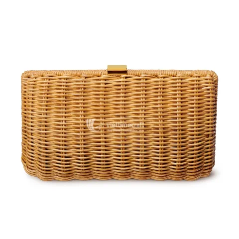 Rattan Export tejido a mano natural tejido clutch para mujer mayorista - REX-M0843