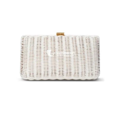 Handwoven Natural Wicker Clutch For Women Wholesale