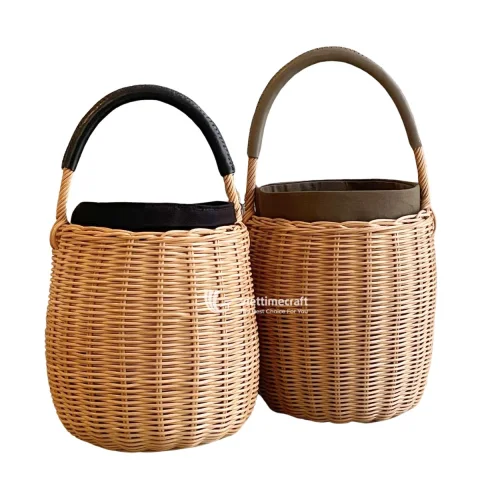 Rattan Export ratán Weave bolso tipo cubo - REX-M0845