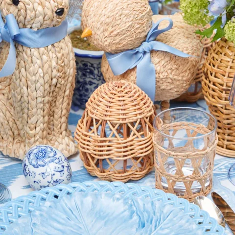 Natural Rattan Easter Eggs Wholesale
