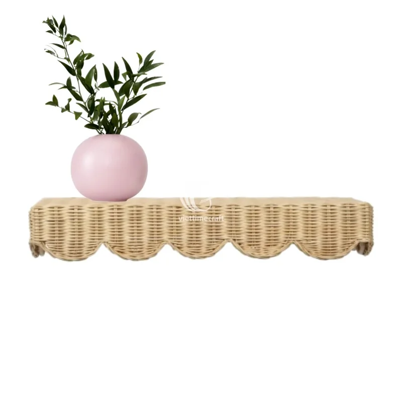 Best Selling Rattan Shelf Hanging Wall
