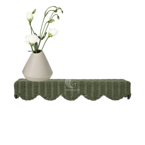 Best Selling Rattan Shelf Hanging Wall