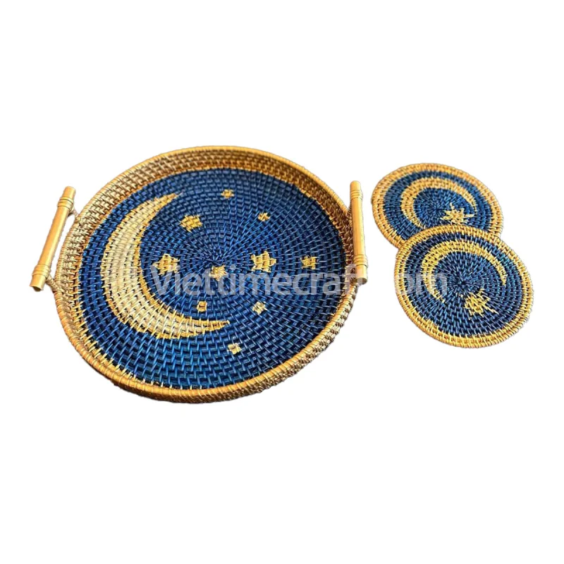 Wholesale Ramada Tray And Coaster For Holiday