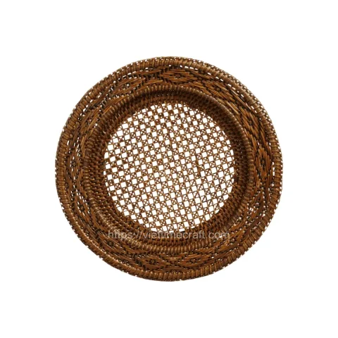 Set Round Rattan Charger, Underplate, Placemat Vietnam Manufacturer