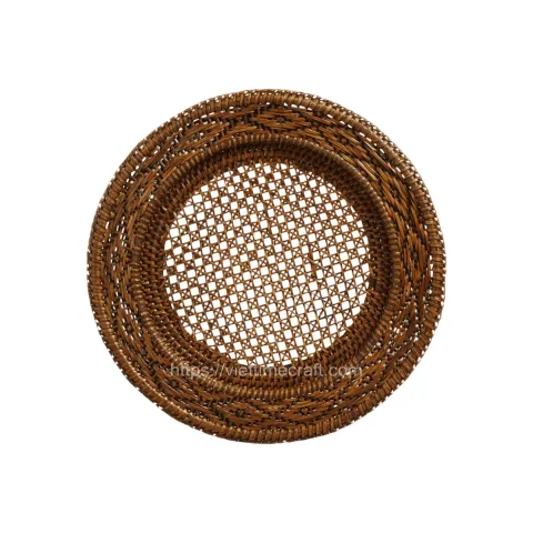 Rattan Export all'ingrosso rotondo rattan sottopiatto, sottopiatto produttore vietnamita - REX-M0875