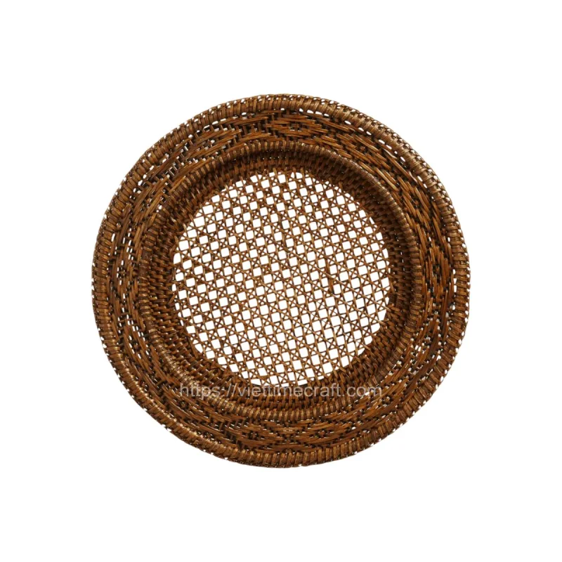 Wholesale Round Rattan Charger, Underplate Vietnam Manufacturer