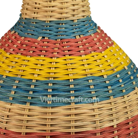 Garish Rattan Lampshade Pendant Light