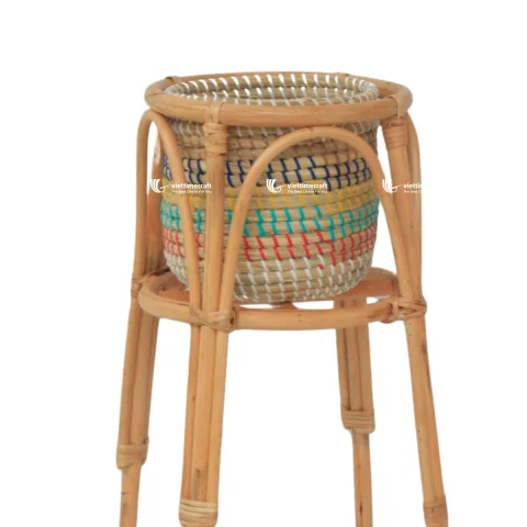 Rattan Planter/Storage Basket/ Flower Pot Stand Wholesale