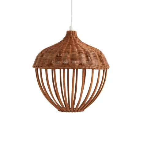 Rattan Export Pine Form Rattan Lampenschirm/Hängeleuchte Großhandel - REX-M0894