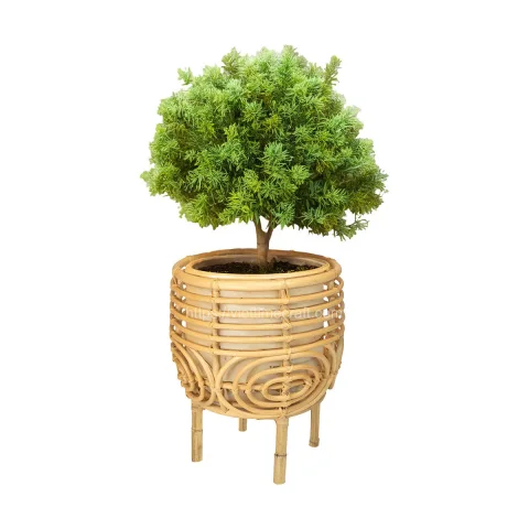 Eco-Friendly Choice Rattan Planter/Flower Pot