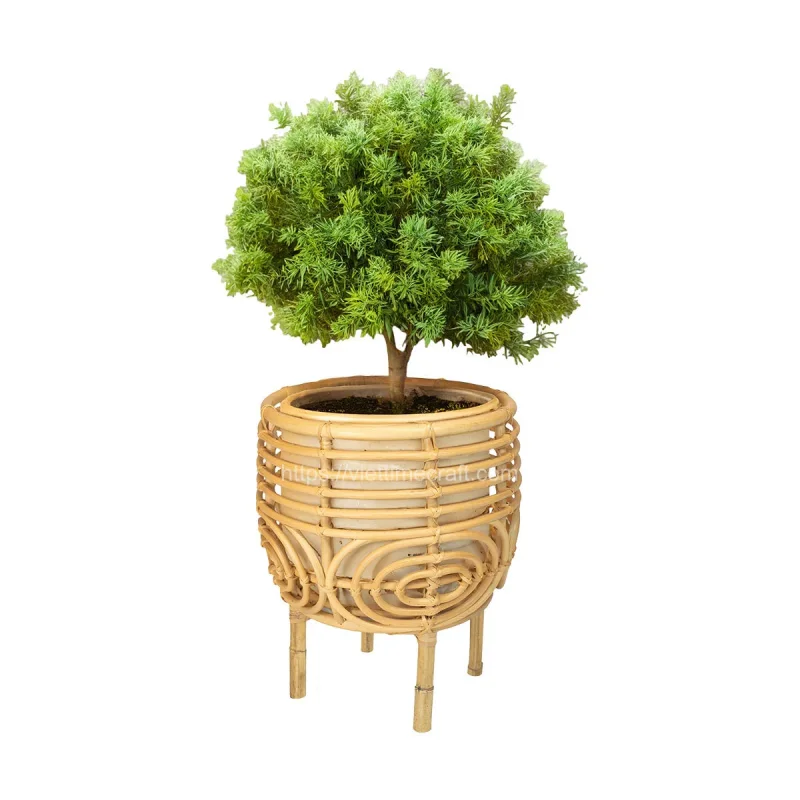Eco-Friendly Choice Rattan Planter/Flower Pot