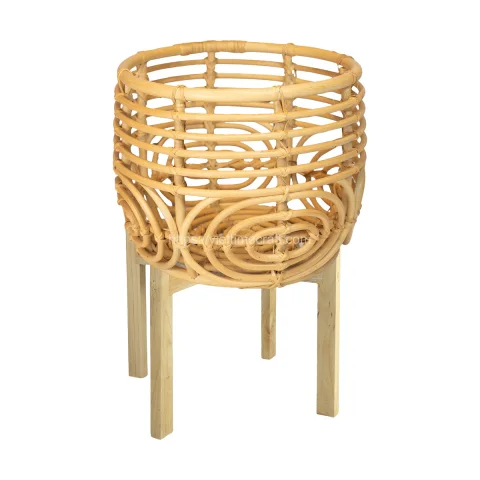 Eco-Friendly Choice Rattan Planter/Flower Pot