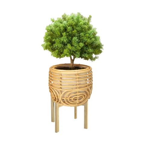 Eco-Friendly Choice Rattan Planter/Flower Pot