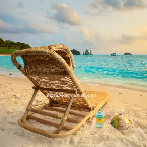 Rattan Beach Lounger, Sun Patio Beach Outdoor Wholesale