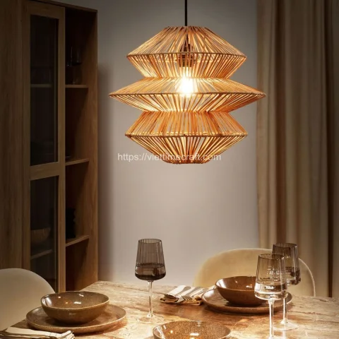Hanging Light Rattan Lampshade Wholesale