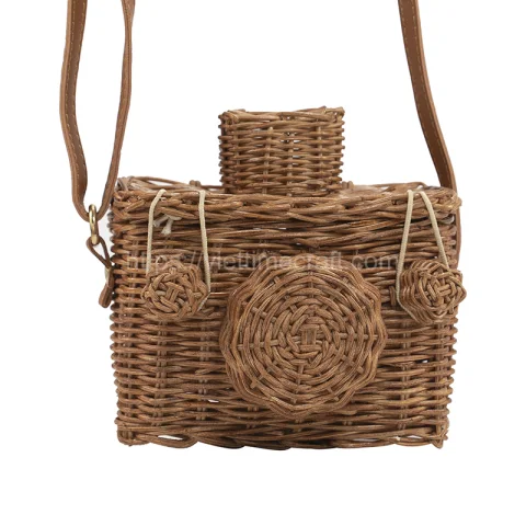 Rattan Export thủ công đan mây túi máy ảnh Việt Nam bán sỉ - REX-M0925