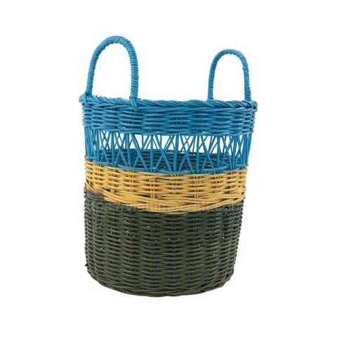 Colorful Rattan Basket Vietnam Wholesale