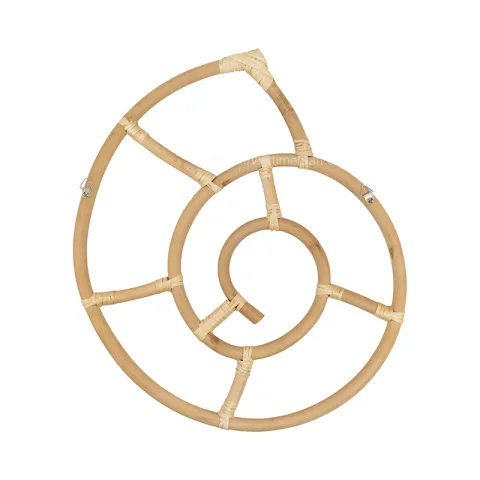 Snail Rattan Wall Hanging Decor
