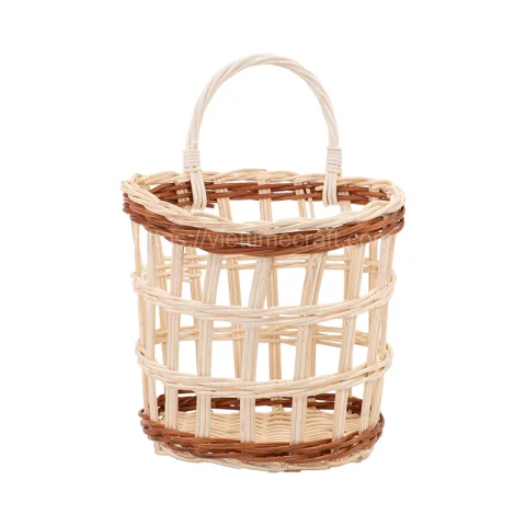 Best Selling Rattan Wall Hanging Planter – M0923