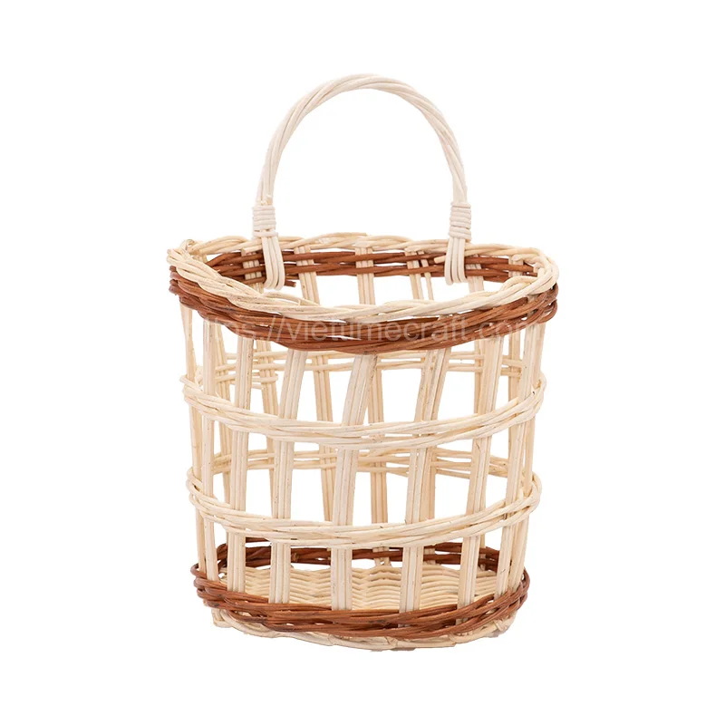 Best Selling Rattan Wall Hanging Planter – M0923