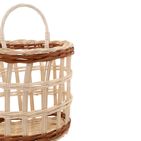 Best Selling Rattan Wall Hanging Planter – M0923