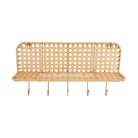 Wholesale Rattan Shelf, Wall Hanging Shelf Decor – M0899