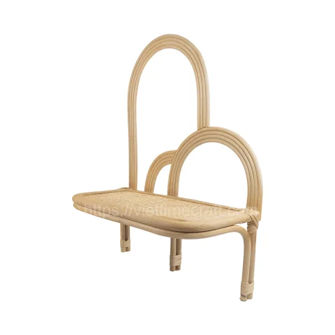 Best Selling Rattan Wall Hanging Shelf Decor