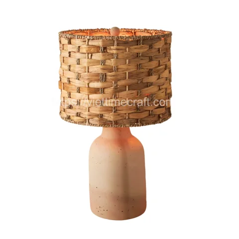 Rattan Export Kunst Beleuchtung Wasserhyazinthe Lampenschirm Großhandel - REX-M0940-1