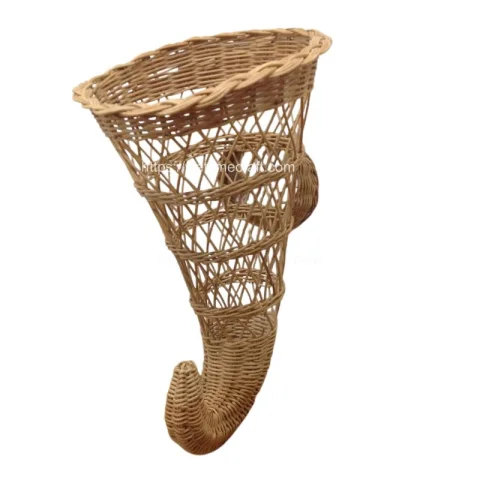 Rattan Export New Design Wicker Cornucopia Basket on Thanksgiving Day - REX-M0950
