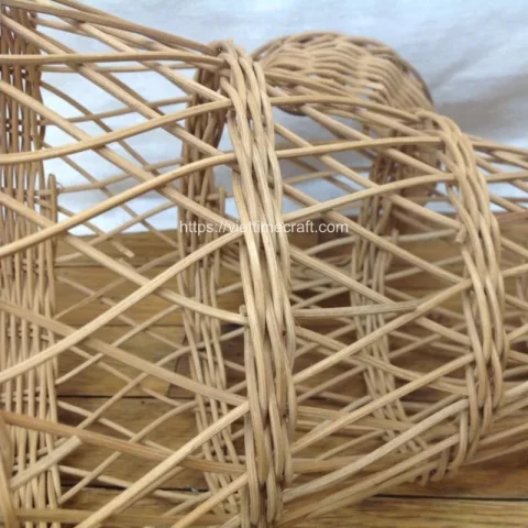 New Design Wicker Cornucopia Basket on Thanksgiving Day