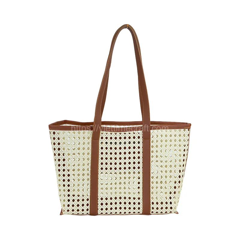 Hand Woven Rattan Bag – M0957
