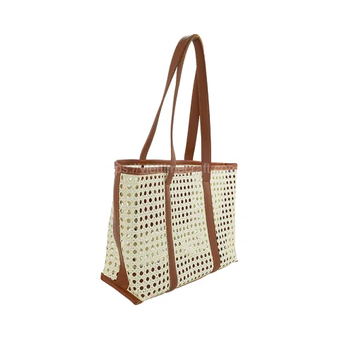 Hand Woven Rattan Bag – M0957