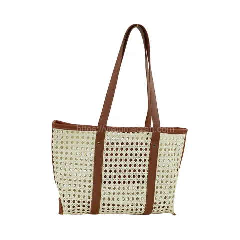 Hand Woven Rattan Bag – M0957