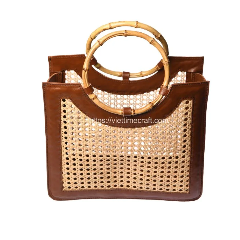 Rattan Bag With Handle