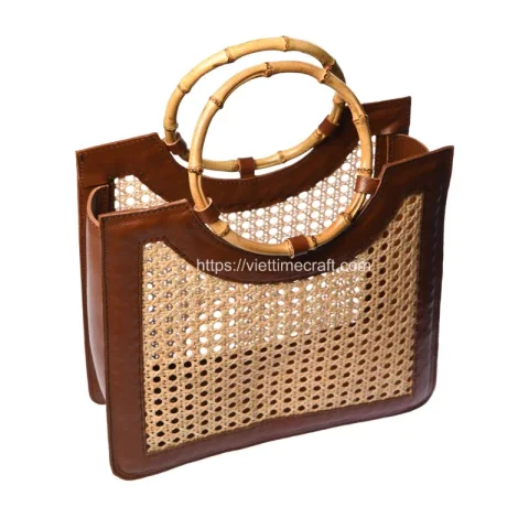 Rattan Bag With Handle