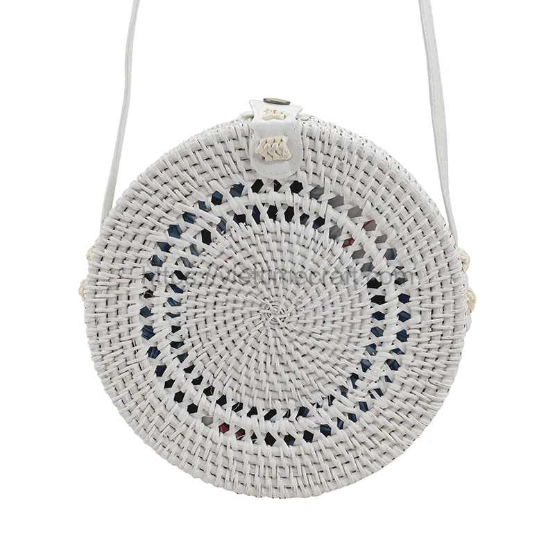 White Rattan Bag Wholesale