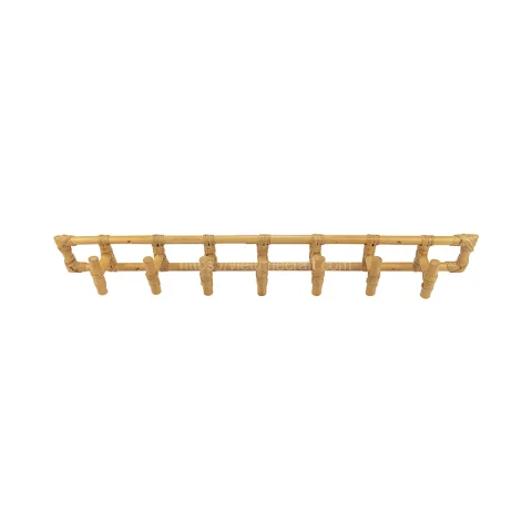 Rattan Export Ratán pared Hooks soporte - REX-M0982
